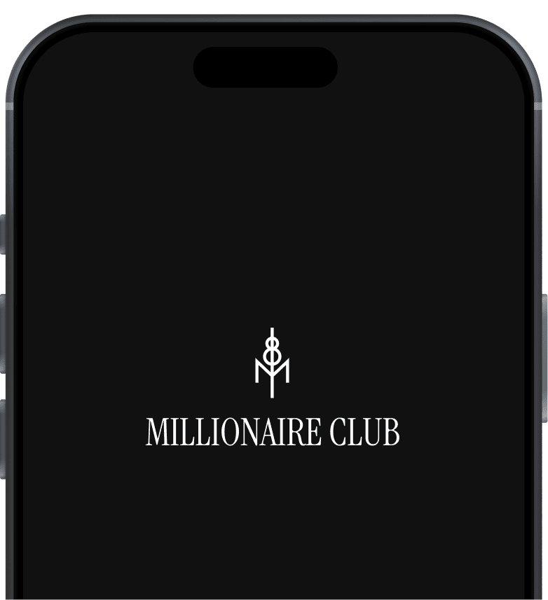 Phone displaying the Millionaire Bazaar app